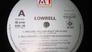 lowrell mellow mellow (right on) 1979 AVI records