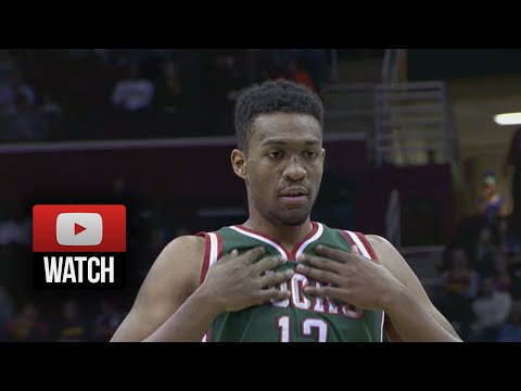 Jabari Parker Full Highlights at Cavaliers (2014.10.14) - 18 Pts