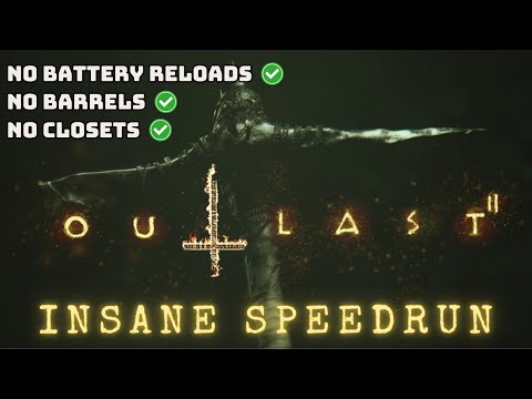 Outlast 2 - Insane Walkthrough Speedrun - No Battery Reloads, No Barrels/Closets - Messiah Trophy