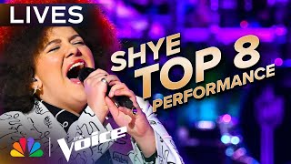 Shye Performs &quot;The Joke&quot; By Brandi Carlile | The Voice Lives | NBC
