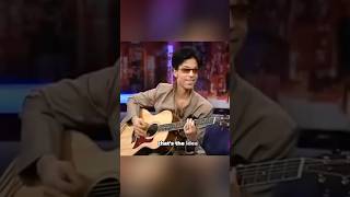 Prince asks Maria Bartiromo to sing with him live.