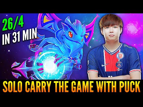 👉 PSG.LGD NOTHINGTOSAY Can Carry The Game Alone With Puck - Torturing And Fountain Farm To The End