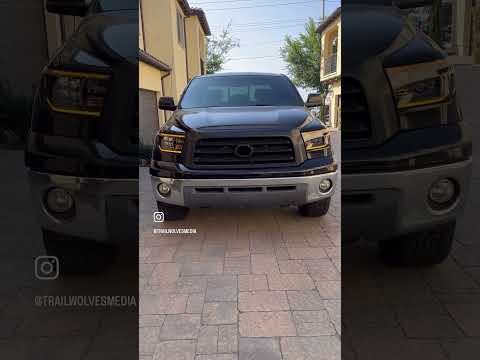 The Alpharex effect #headlight #headlights #tundra #tundraoffroad #toyotatundra #trailwolves