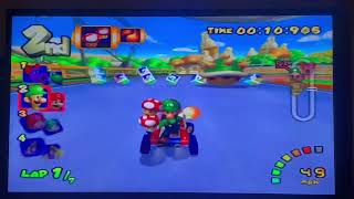 Mario kart double dash Nintendo gamecube gameplay #mario #nintendo #mariokart
