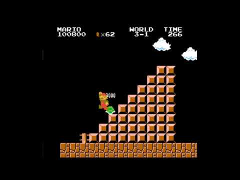 Infinite lives in Super Mario Bros. (NES)