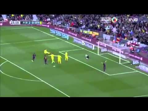 Fc Barcelona vs Getafe 4-28-15 All Goals