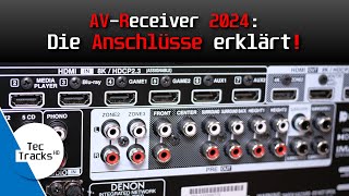 AV-Receiver 2024: Die Anschlüsse im Detail erklä