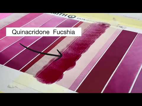 What Color Wednesday: Quinacridone Fuchsia