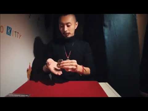 Super Chinese Coin Set Qianlong Morgan Size by Oliver Magic