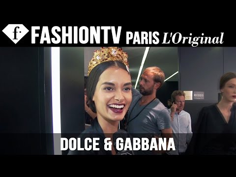 Dolce & Gabbana Backstage | Milan Fashion Week Spring/Summer 2015 | FashionTV