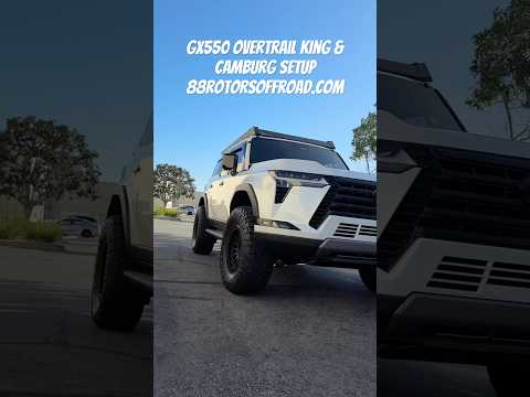 2025 Lexus GX550 Overtrail King Shocks & Camburg UCA #88rotorsoffroad