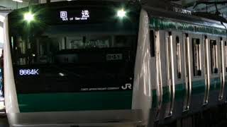 武蔵浦和駅6番線接近放送(常磐型ATOS)
