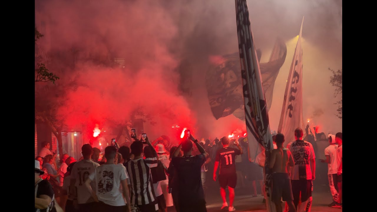 CORREDOR DE FOGO - SANTOS FC X BAHIA