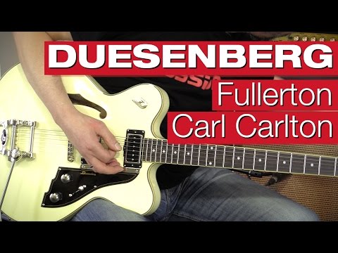 Duesenberg Fullerton Carl Carlton (Wie klingt die Signature Gitarre?)