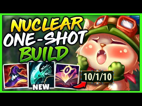 #1 TEEMO WORLD THIS IS THE MOST TOXIC MUSHROOM BUILD EVER (NUCLEAR SHROOMS) - League of Legends