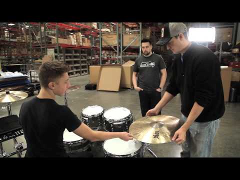 Justin Charney's Cymbal Arrangement | Brent's Hang