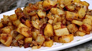 Breakfast Potatoes Recipe | Breakfast Skillet Recipe | Brunch Ideas