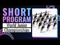 Short Program ISU World Junior Synchronized Skating Champs Gothenburg 2025 SynchroSkating