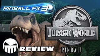 Review: Jurassic World Pinball Pack for Pinball FX3
