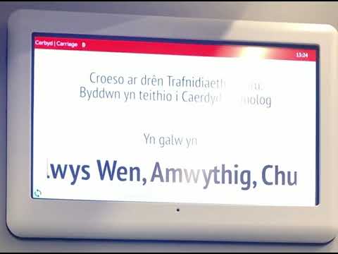 TfW on board Manchester Piccadilly to Cardiff central announcement