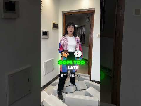 LangLang built a washing machine for Grandma.#funny