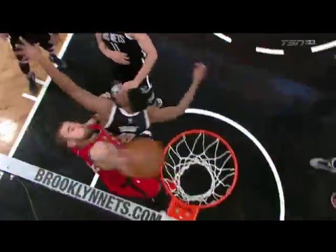 Raptors Highlights: Valanciunas Posterizes Young - January 6, 2016