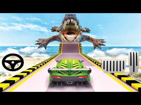 Car Impossible Tracks Racing Stunts 2020: Mega Ramp Driving Simulator - Android GamePlay 3D