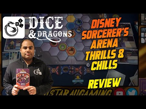Dice and Dragons - Disney's Sorcerer's Arena Epic Alliances Thrills and Chills Review