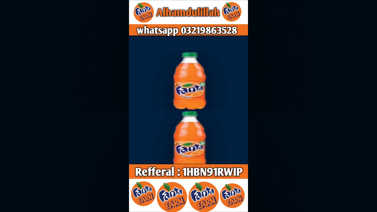 Fanta Earning Se Daily Income? || Task and Refferal Income #fanta #earncash #moremoney #extracash