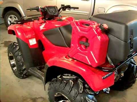 Kolpin fuel packs on Kimpex cargo box on 2012 Honda Foreman