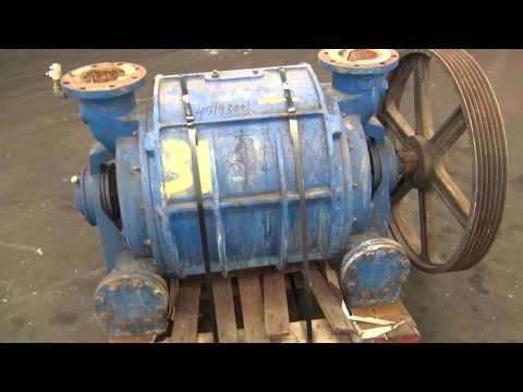Used- Nash Elmo Liquid Ring Vacuum Pump, Model CL-2001, Carbon Steel - stock # 45193001