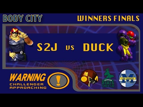 Body City - S2J (Falcon) vs Duck (Samus) Winners Finals