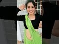 Megha Shetty Hot Navel In Saree Shorts