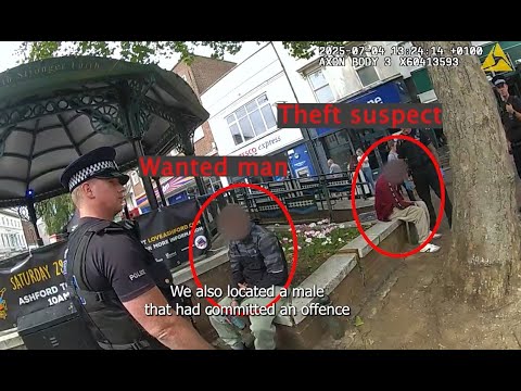 Neighbourhood policing in Ashford town centre