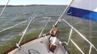 preview picture of video 'Frances 26 Tumbleweed Sailing on Chautauqua Lake, NY'