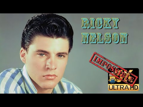 Ricky Nelson AI 5K Colorized ❌Impossible Restore❌ - Believe What You Say 1958