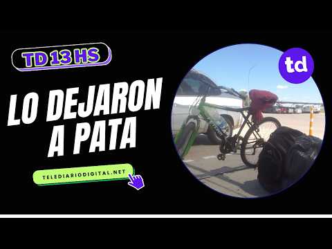 🚲 Le robaron la bici en Río Cuarto y quedó varado en plena ruta