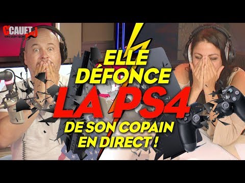 ELLE DÉFONCE LA PS4 DE SON COPAIN EN DIRECT