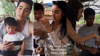 คลิป! น่ารักของ เรสซิ่งลูกแม่แพท จุ๊บมือลุงปั้นจั่น จุ๊บมือพี่คิม video