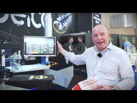 Screen Printing Machine Cyclone Adelco