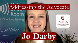 Addressing the Advocate | Episode One | Jo Darby video