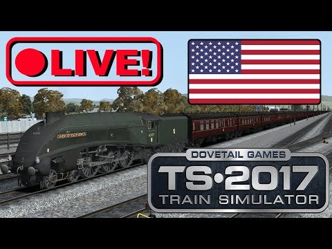 Train Simulator 2017 [100 Coaches] A4 Union Of South Africa - USA Tour (Live Stream)