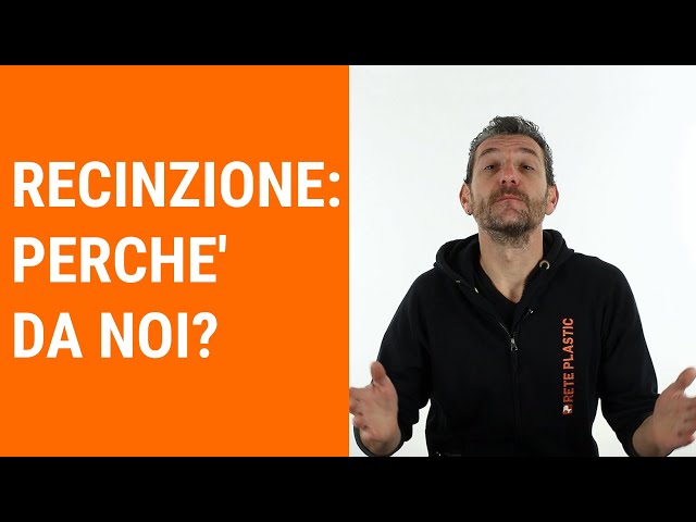 Recinzione: Perchè da noi?