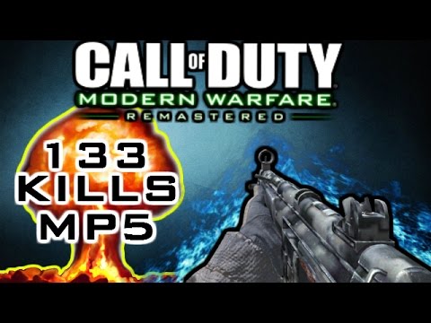 MWR 133 MP5 KILLS + Turn On Rage Quit (Modern Warfare Remastered Gameplay)
