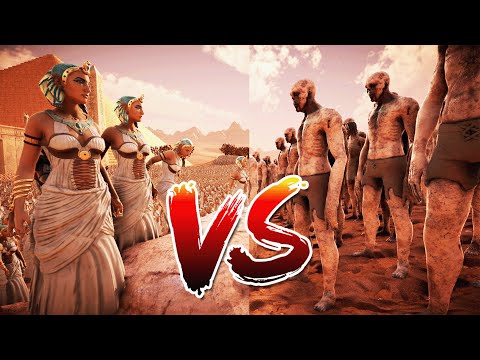 1 MILLION ZOMBIE vs 10.000 CLEOPATRA - Ultimate Epic Battle Simulator 2 UEBS2