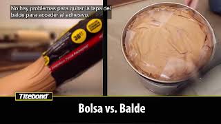 Titebond Empaques en Bolsa 771-Step y 811 Ventaja a Instaladores