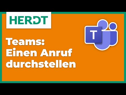 HERDT-Tipp | Einen Anruf in Teams durchstellen