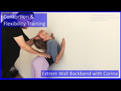 92 Flexyart Contortion Training: Extrem Wall Backbend  - Also for Yoga, Pole, Ballet, Dance People