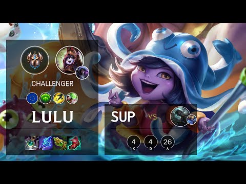 Lulu Support vs Senna - EUW Challenger Patch 11.7