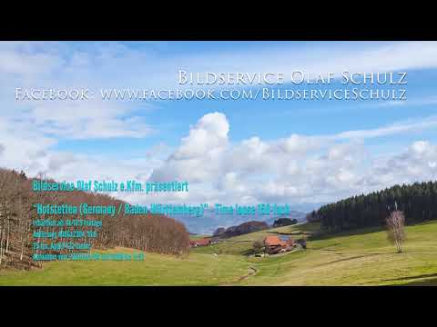 Hofstetten (Deutschland, Baden-Württemberg, Schwarzwald) - Wolken und Landschaft im Zeitraffer